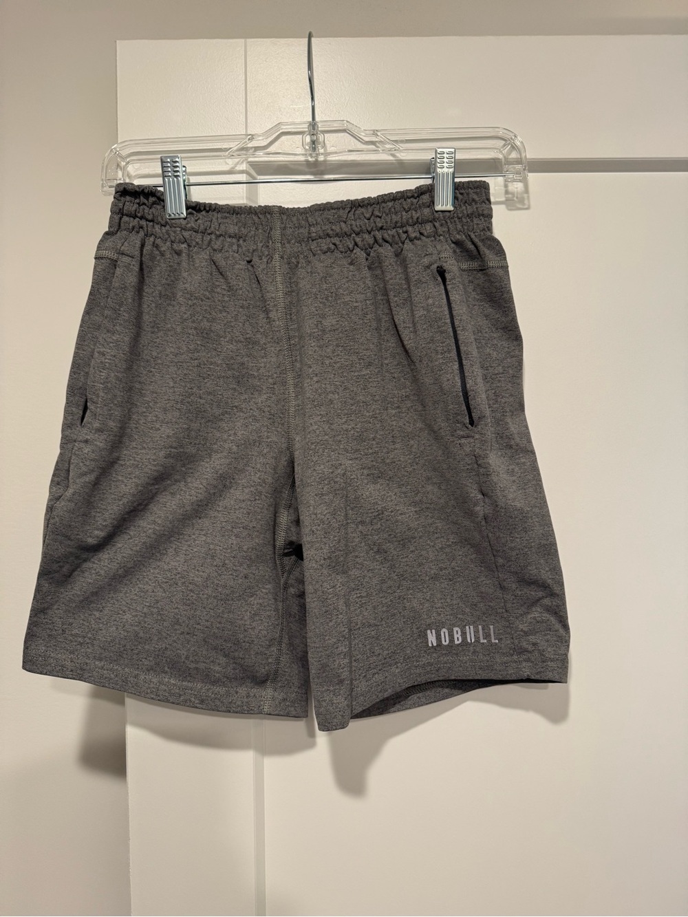 NOBULL men’s performance knit gym shorts 8”